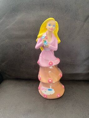 Vintage 1996 Barbie MATTEL Unopened Bubble Bath Princess Container Kid Care
